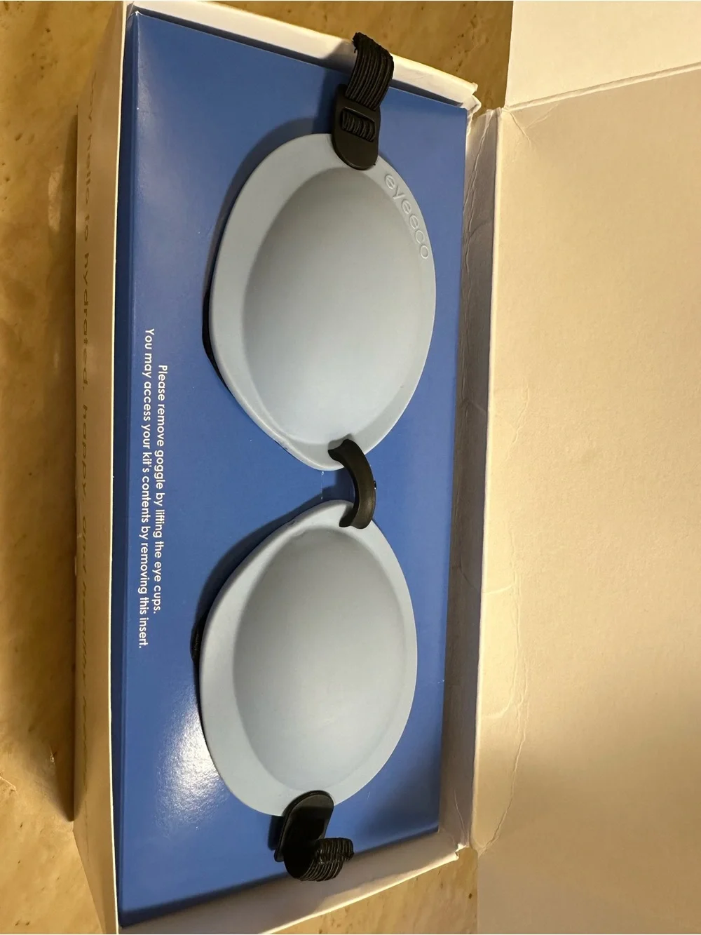 EyeEco Tranquileyes XL Advanced Warm Cold Compress Kit Eye Mask for Dry Eyes